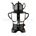 Sf270-588 Turkish Samovar, Electric Kettle, Russian Samovar with Ceramic Teapot